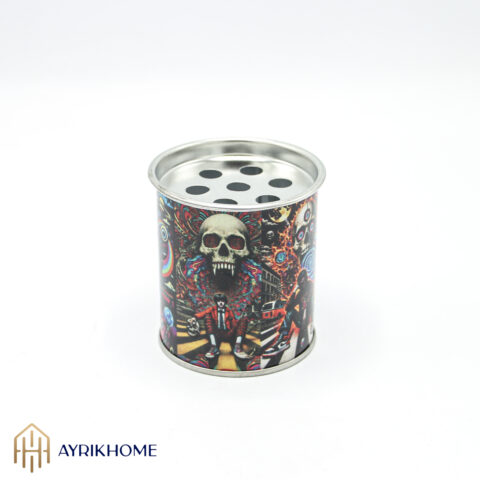 زیرسیگاری طرح‌دار جمجمه