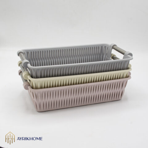 سبد بامبو دسته استیل