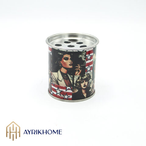 زیرسیگاری طرح‌دار دختران آمریکایی